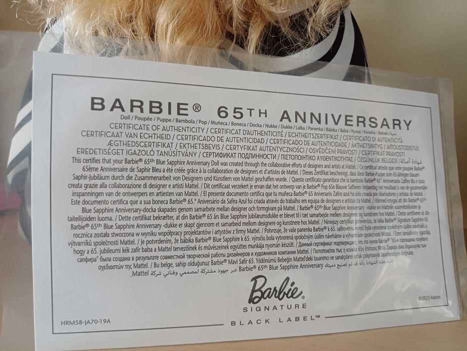 Колекционерска Кукла Барби Barbie 65th Anniversary