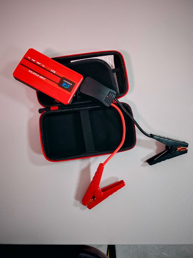 Robot pornire masina,  jump starter, pornire baterie descarcata