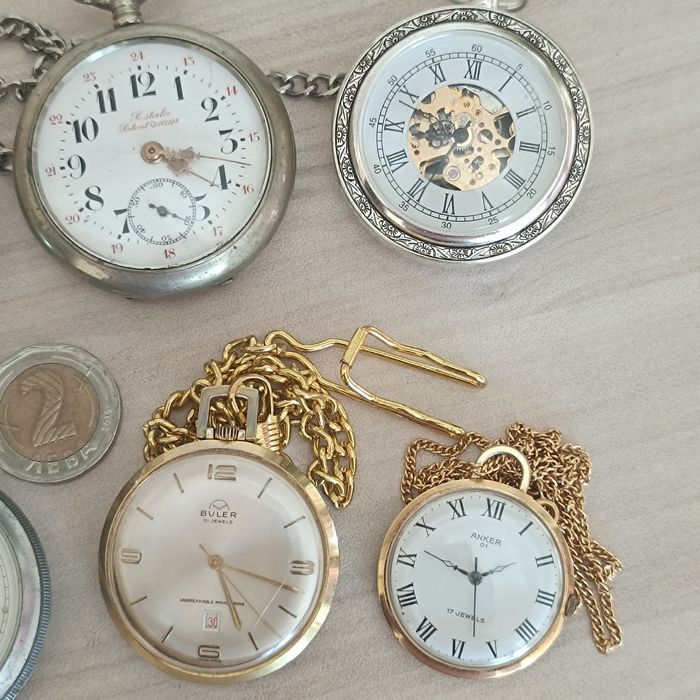 Джобни швейцарски немски часовници