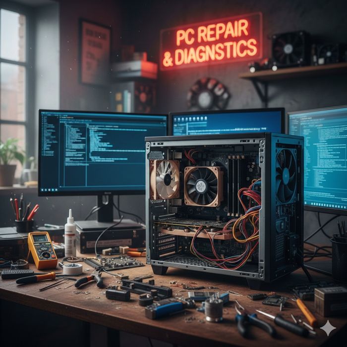 Ремонт и диагностика пк на выезд