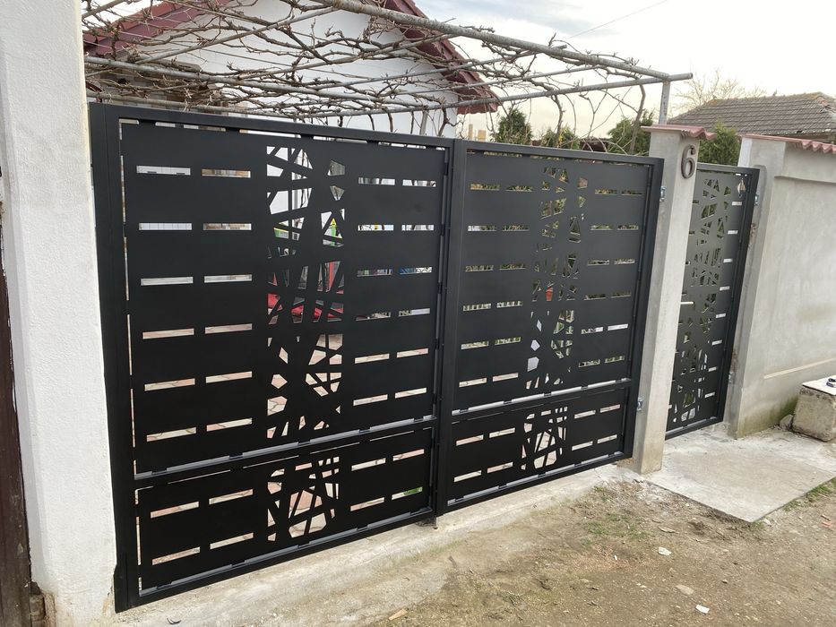 Porti debitate , gard fier , fier forjat , personalizate