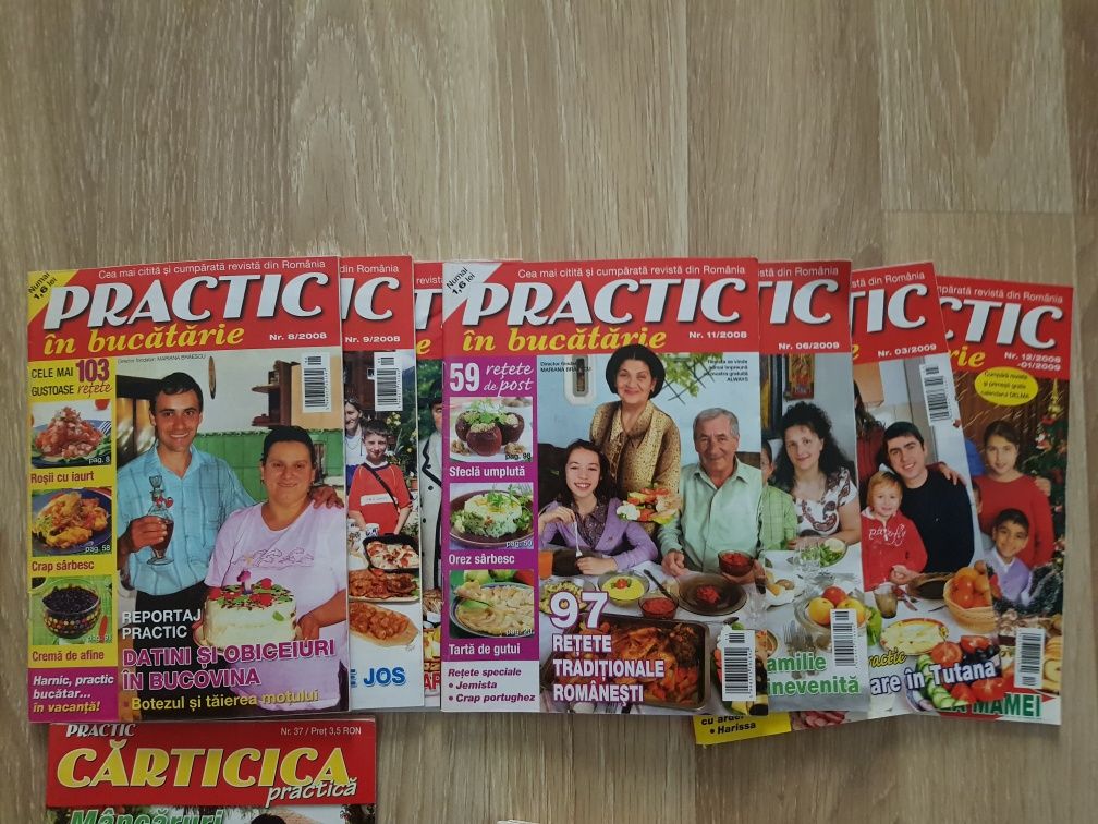 Reviste Cărți Revistă Practic in bucătărie rețete nike adidas