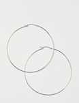 Hoop Earrings Argintii