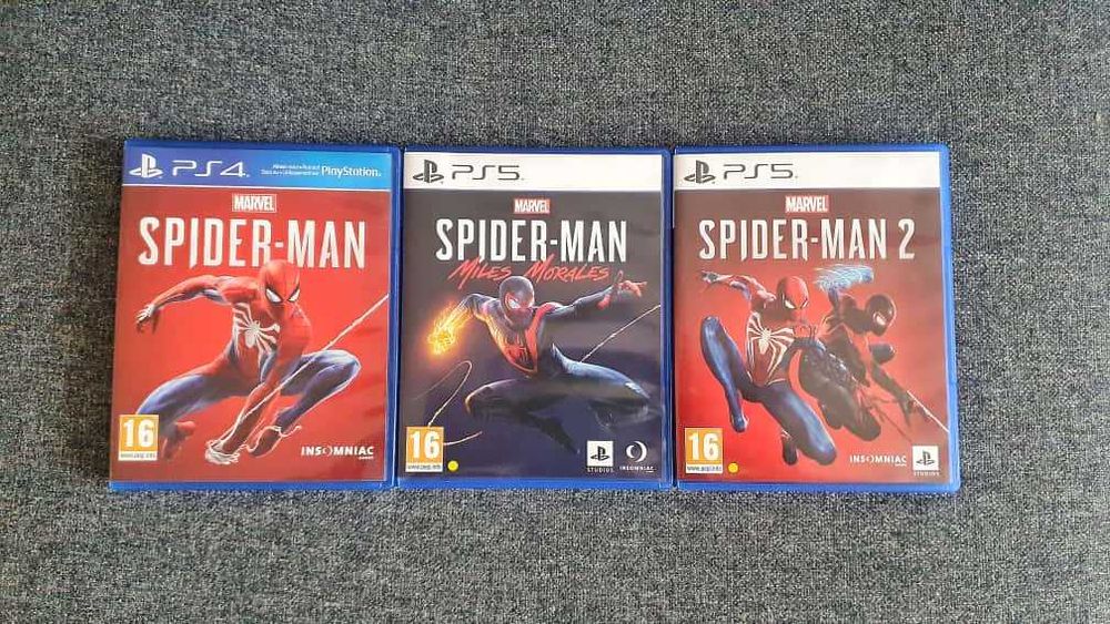 Trilogia Marvel Spiderman PS5