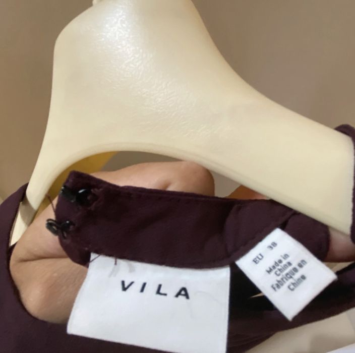 Rochie mov VILA, nouă, 38, fără etichetă