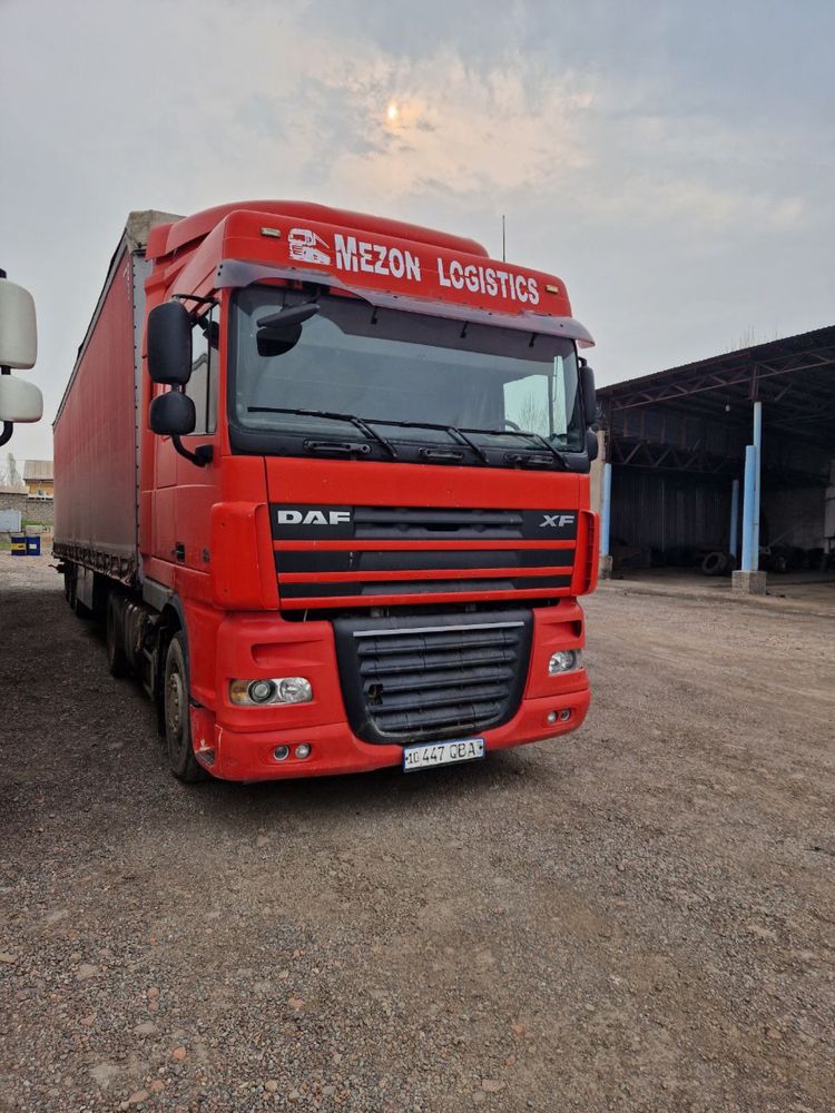 DAF xf 105 тягач & Koegel прицеп