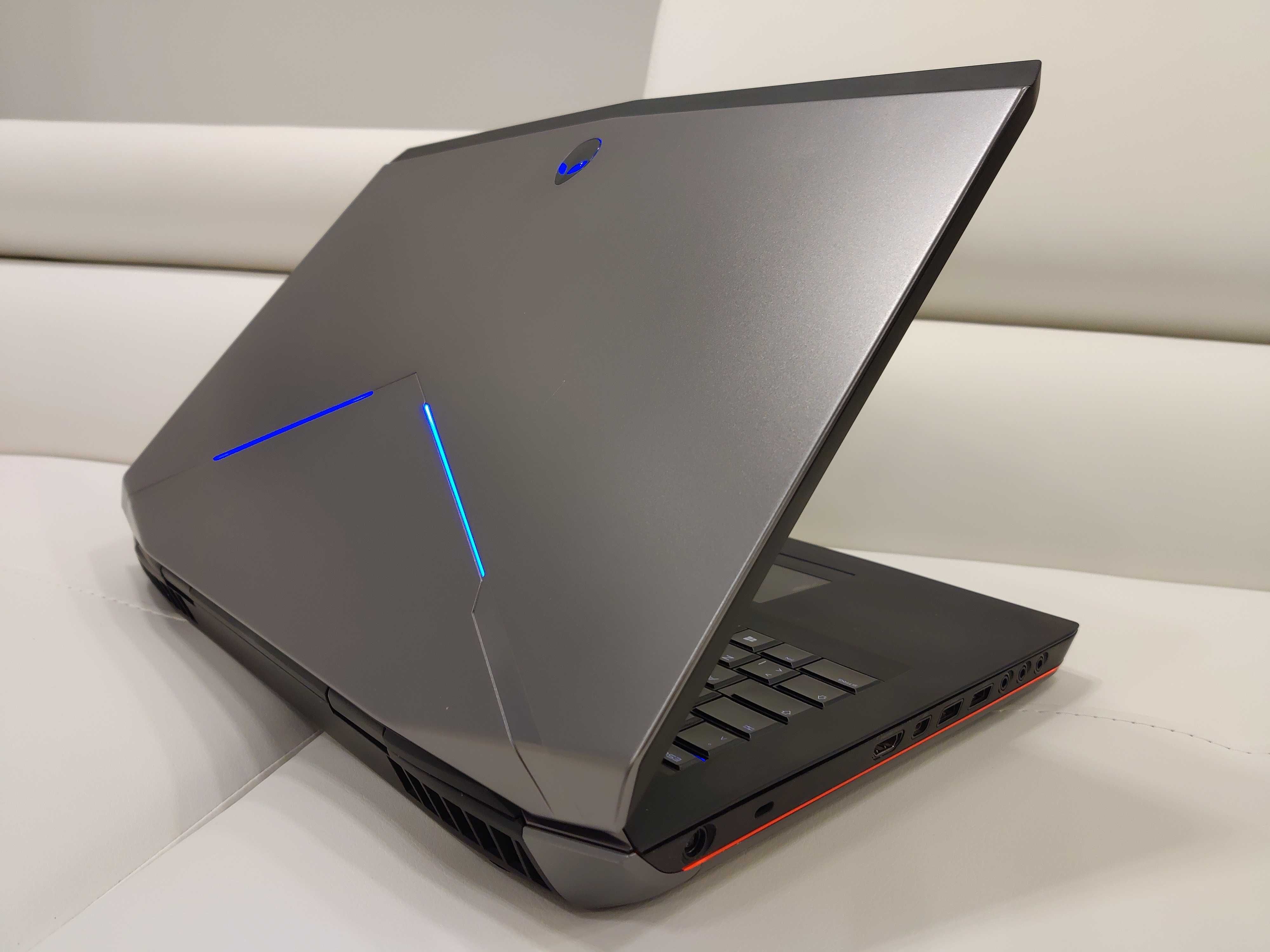 laptop gaming ALIENWARE ,intel core i7- ,video 6 GB gtx, 17,3 inch