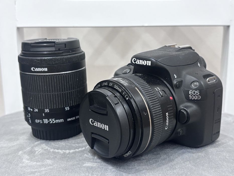 Canon 100D + портретник 1,4 USM