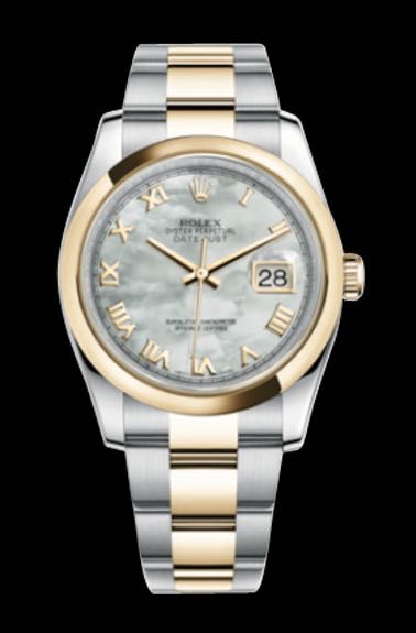 NEW Rolex Datejust 36mm Steel and Yellow Gold