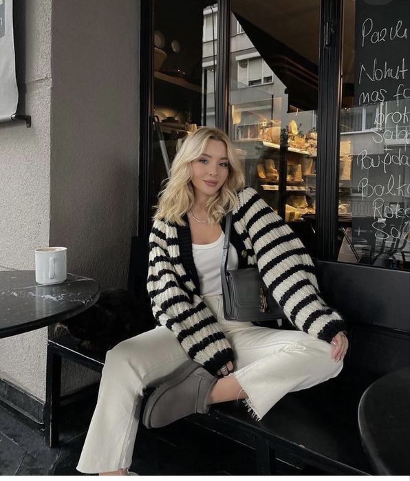 Стильный кардиган теплый оверсайз