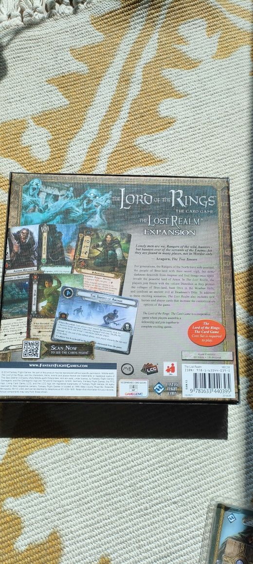 Expanziune Lotr Lcg The Lost Realm si The Treachery of Rhudaur