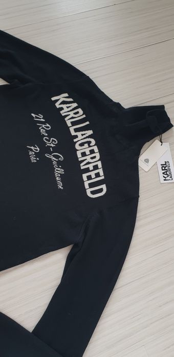 Karl Lagerfeld Merino / Wool /  M НОВО! ОРИГИНАЛ! Мъжки Пуловер Поло!