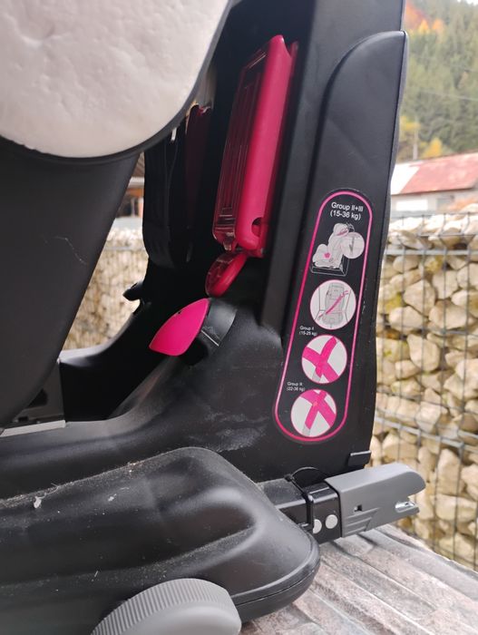 Scaun auto copii cu isofix.