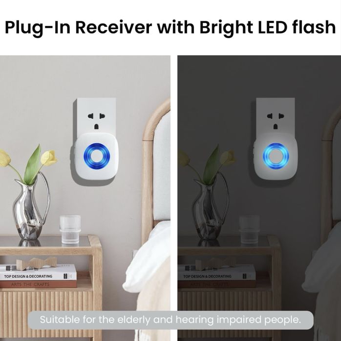 Безжчни LED звънци