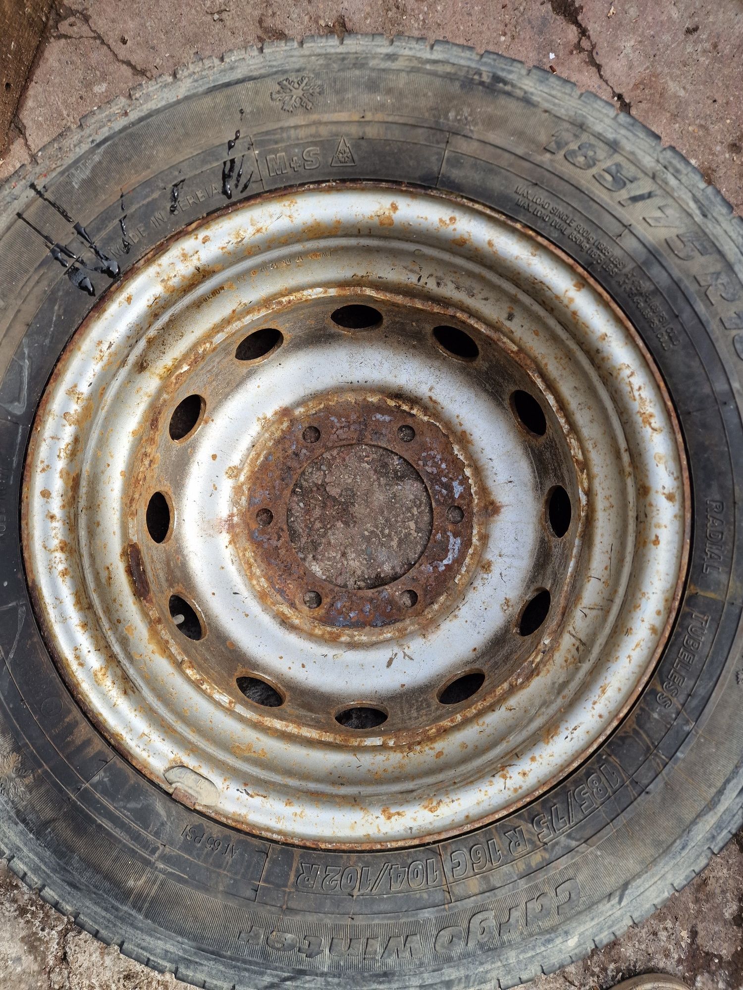 Jante r16 C,  Ford transit,punte dubla