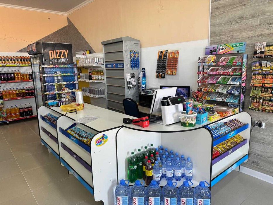 Действующий магазин с помещениями под склад