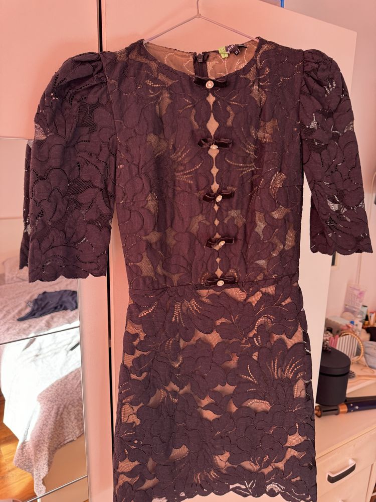 Дантелена рокля Christine Fashion