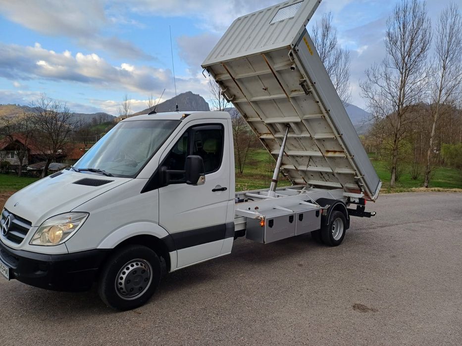 Mercedes Sprinter 419 519 3.0 v6 e5 2011 bena basculabila italia TOP