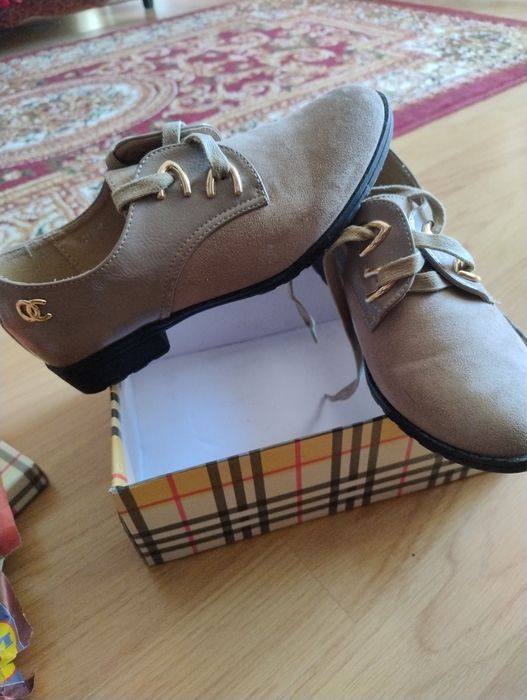 Pantofi piele intoarsa