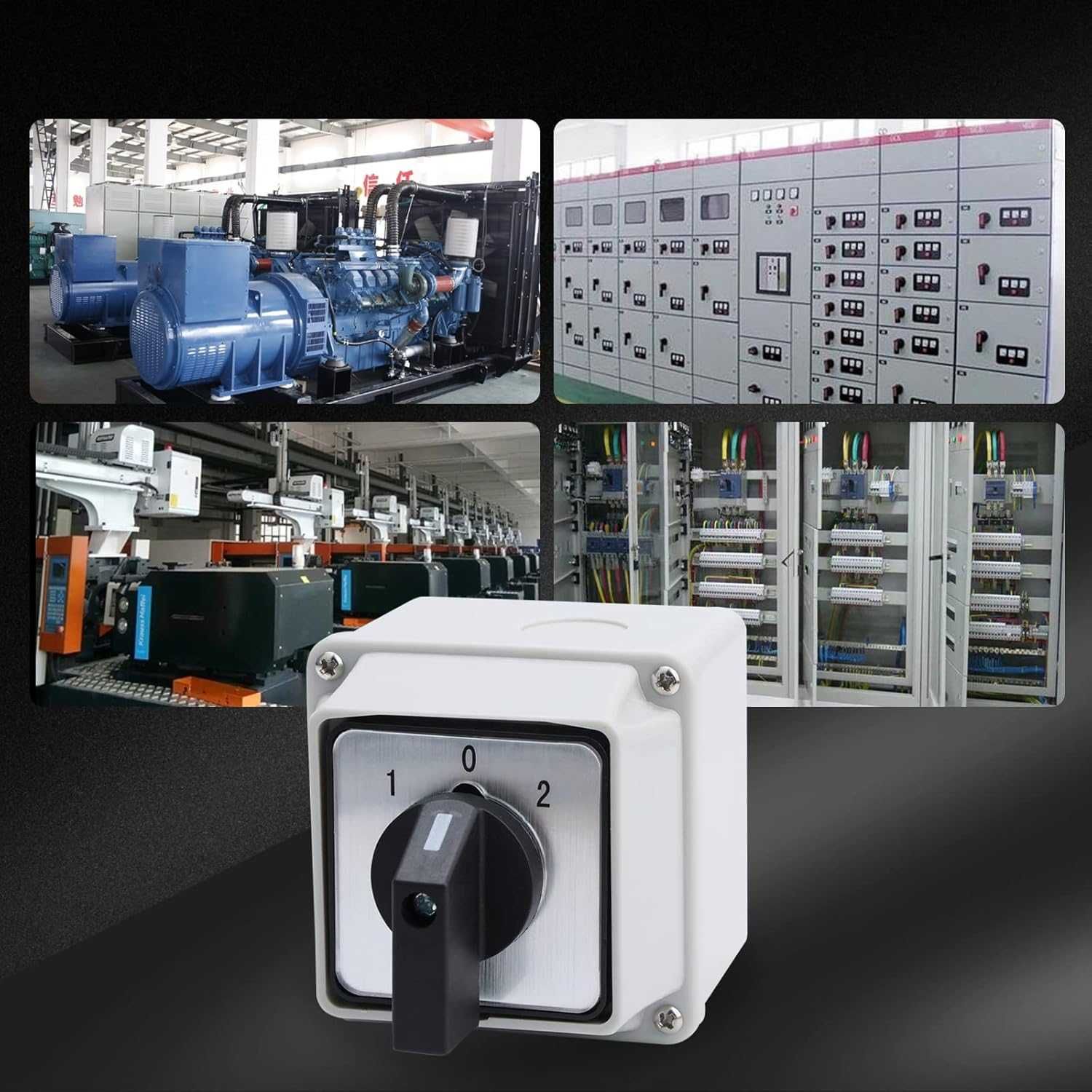 НОВ! Въртящ се ключ LW26/2, 20A, 3 позиции, 440V, 3-фазен