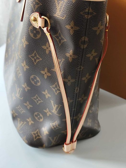 Louis Vuitton Дамска чанта Neverfull MM Монограм