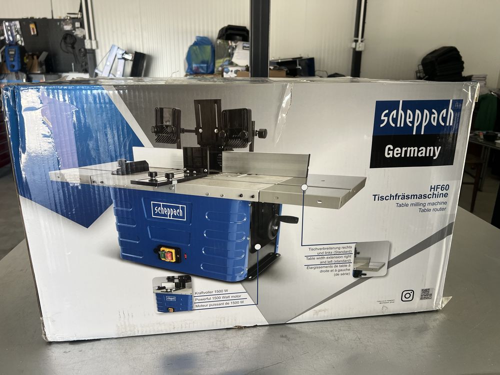 Настолна фреза Scheppach HF60