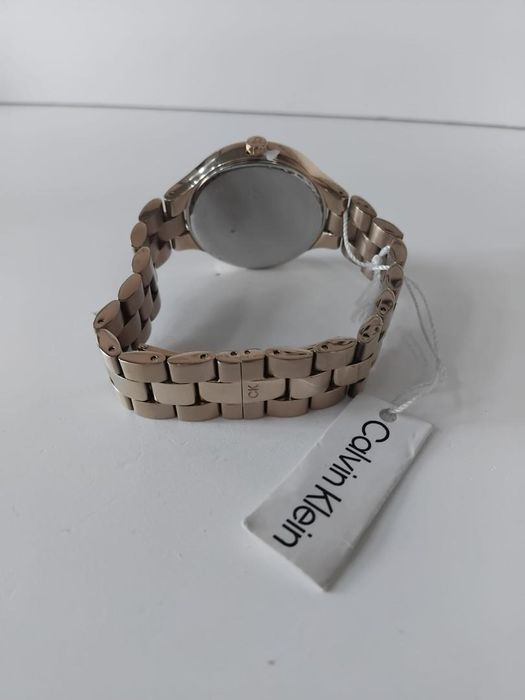 Calvin Klein  - Ceas de dama cu cuart din otel inoxidabil -G-