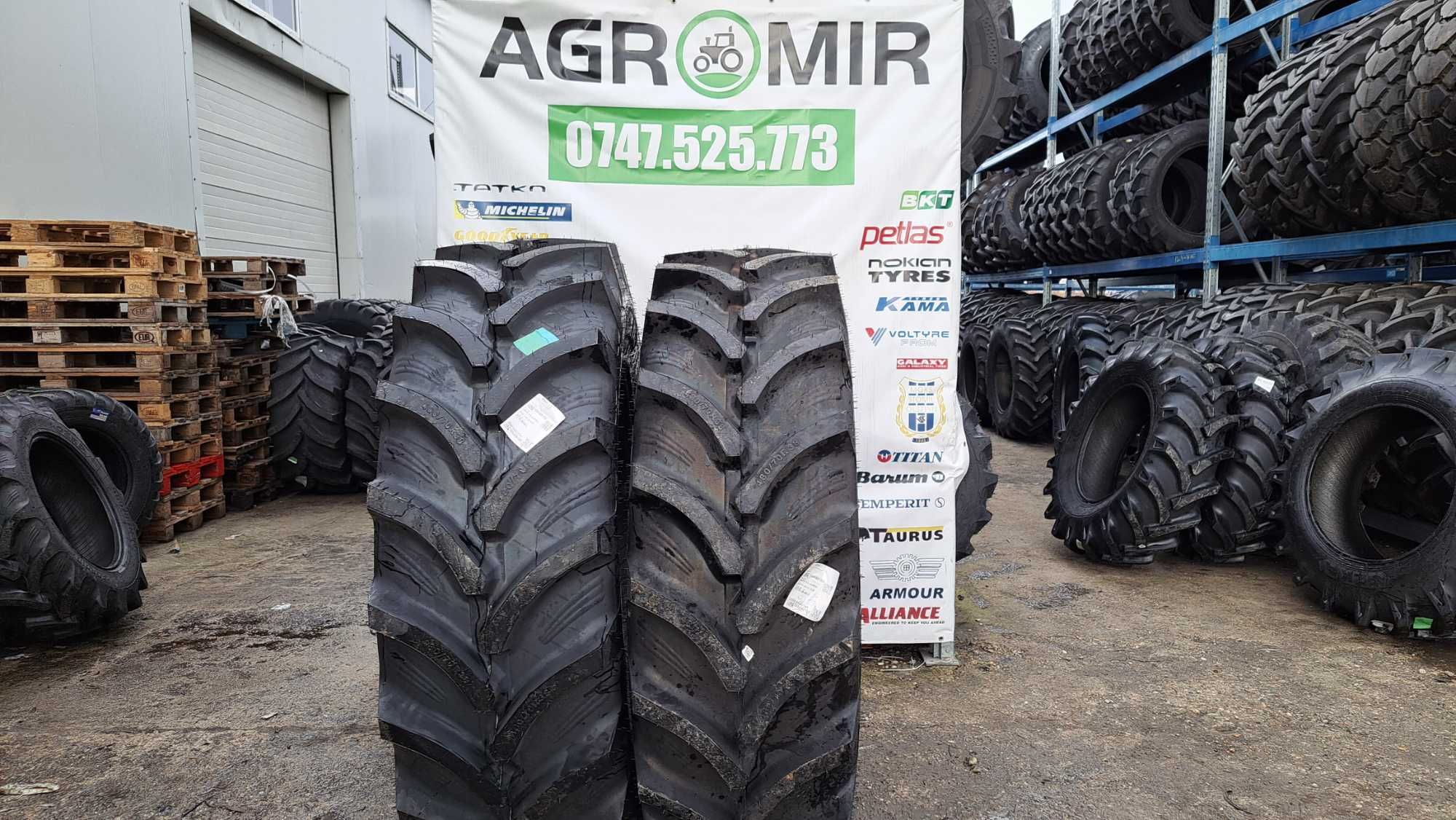 Cauciucuri noi 480/70R38 OZKA anvelope radiale tractor fiat, fendt