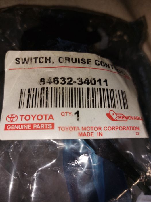 Switch, cruise control- Toyota