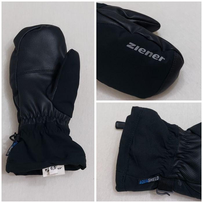 Mănuși de schi Ziener Mitten AquaShield freeride sportive, funcționale