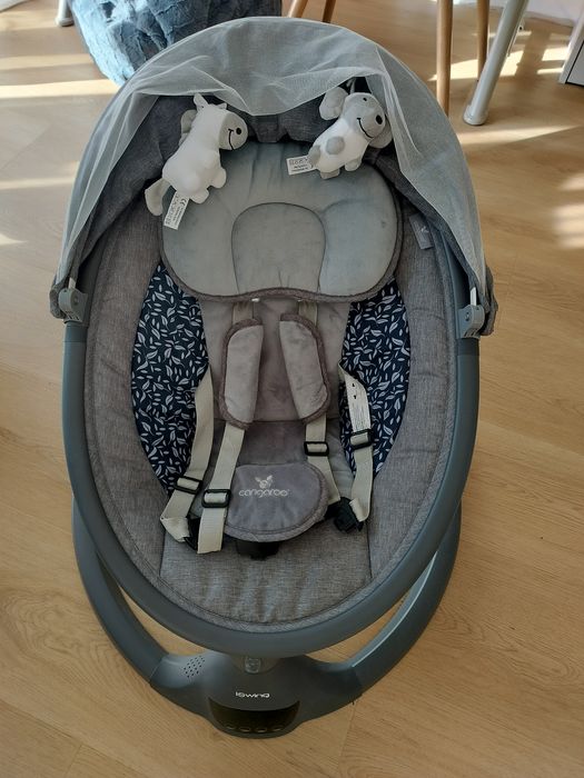 Електрическа люлка Cangaroo - iSwing, графит