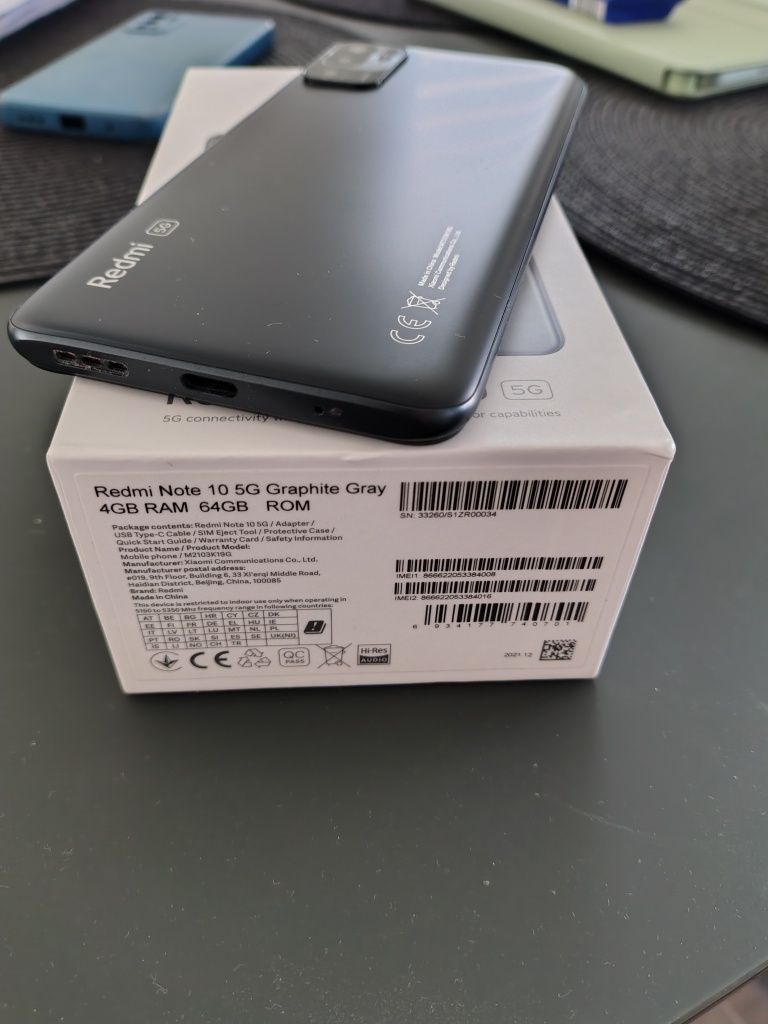 Smartphone Xiaomi Redmi note 10 5g doar 349 lei