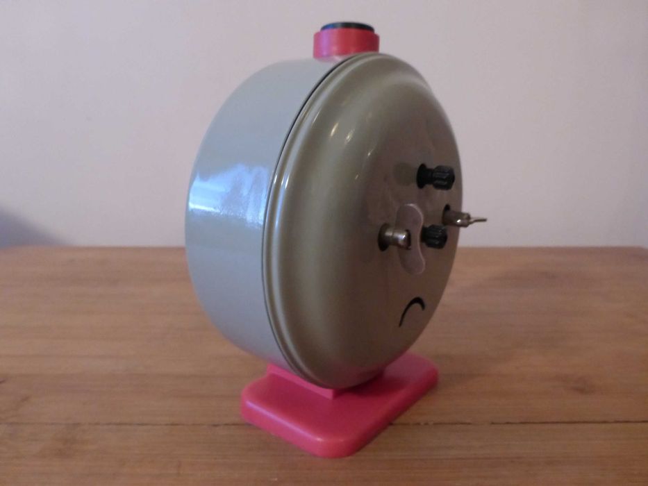 Рядък Великденски будилник Янтар часовник