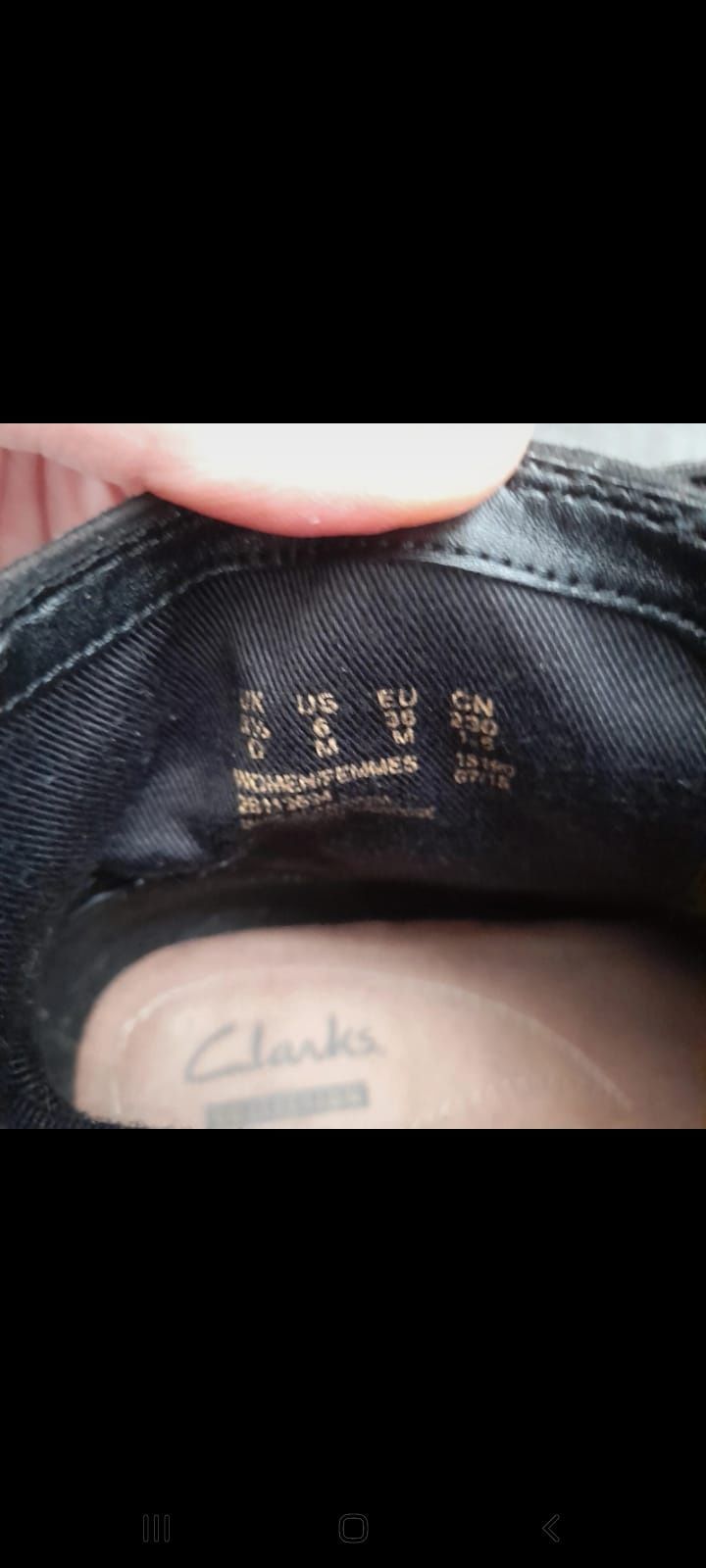 Ghete scurte Clarks 37,5