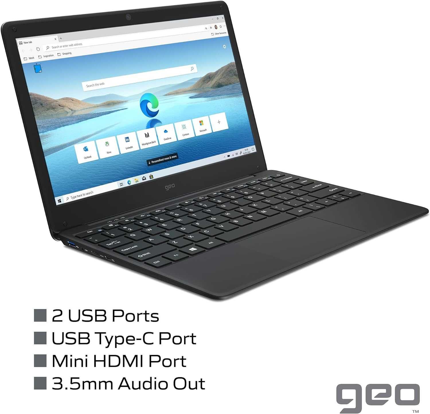 Laptop GeoBook 12.5 inch HD NOU