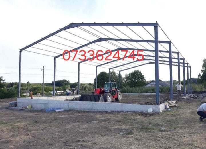 Hale agricole si industriale, structuri metalice la pret de producator