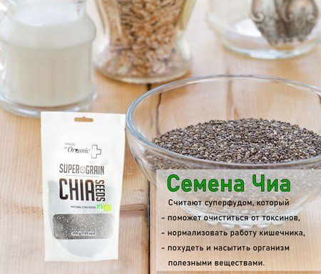 Семена Чиа для похудения