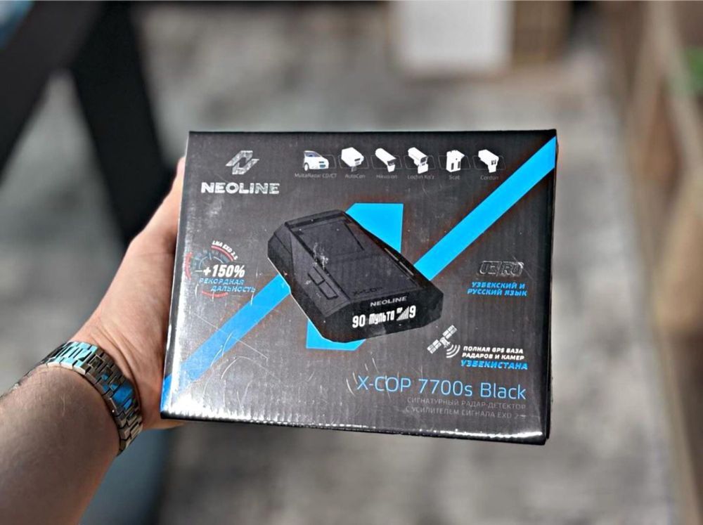 Супер Рассрочка антирадар Neoline 7700s black на 12 месяц по 210000 су