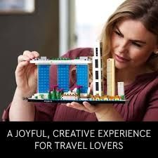 LEGO® Architecture - Singapore 21057, 827 piese NOU - SIGILAT