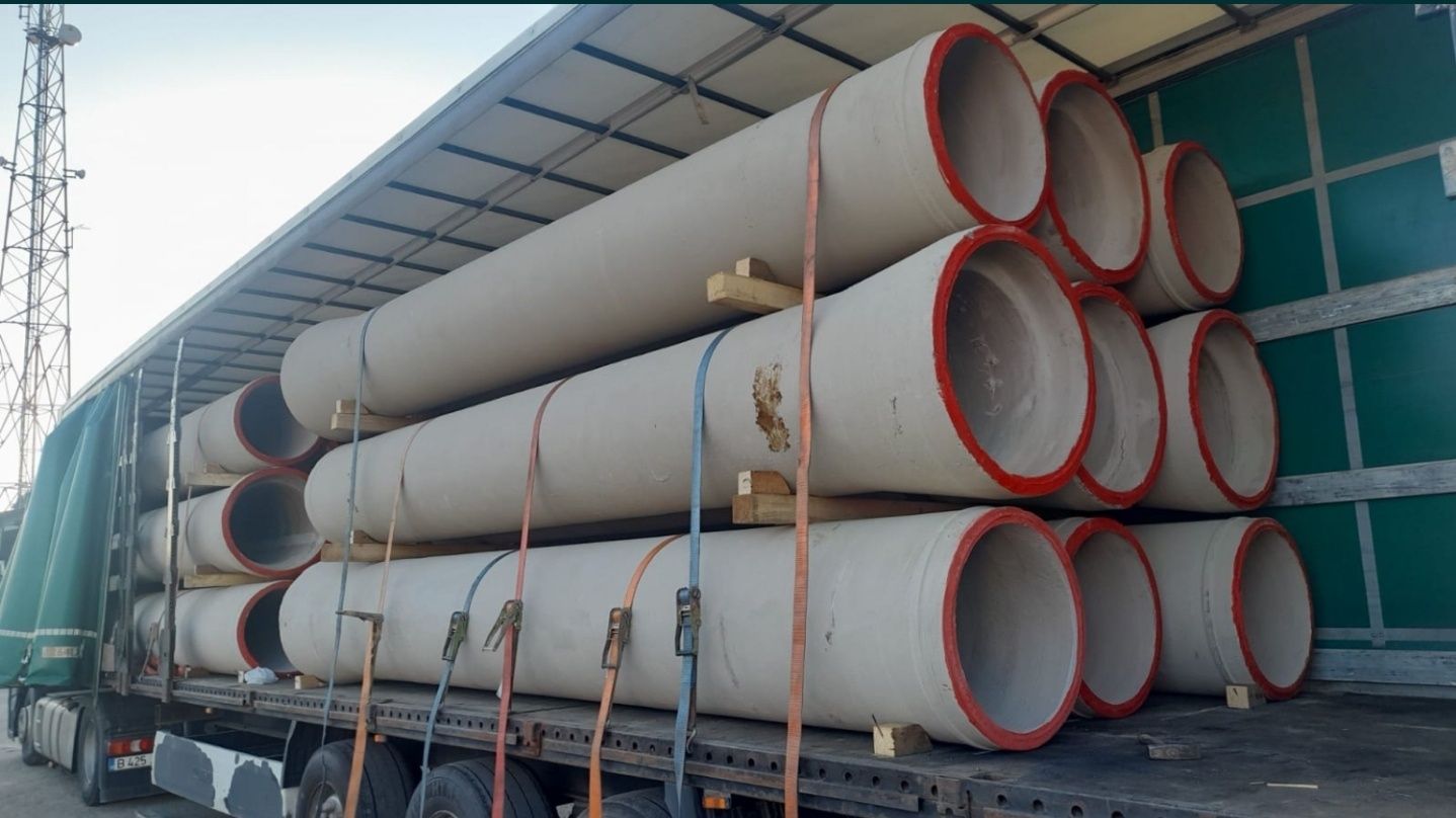Tuburi din beton armat pentru pidete