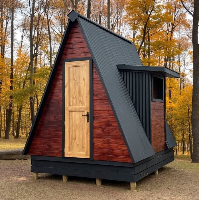 Vindem cabane din lemn tip A