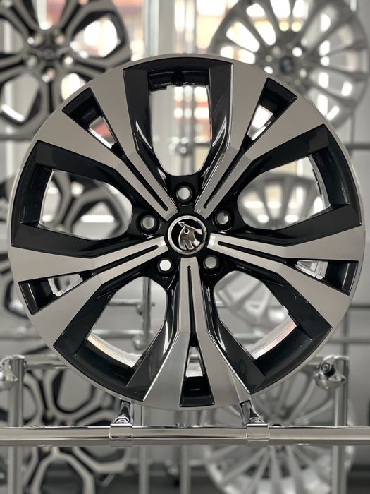 Jante R18 Originale 5X112 Skoda Kodiaq Karoq Superb Octavia 2 3 4 Yeti