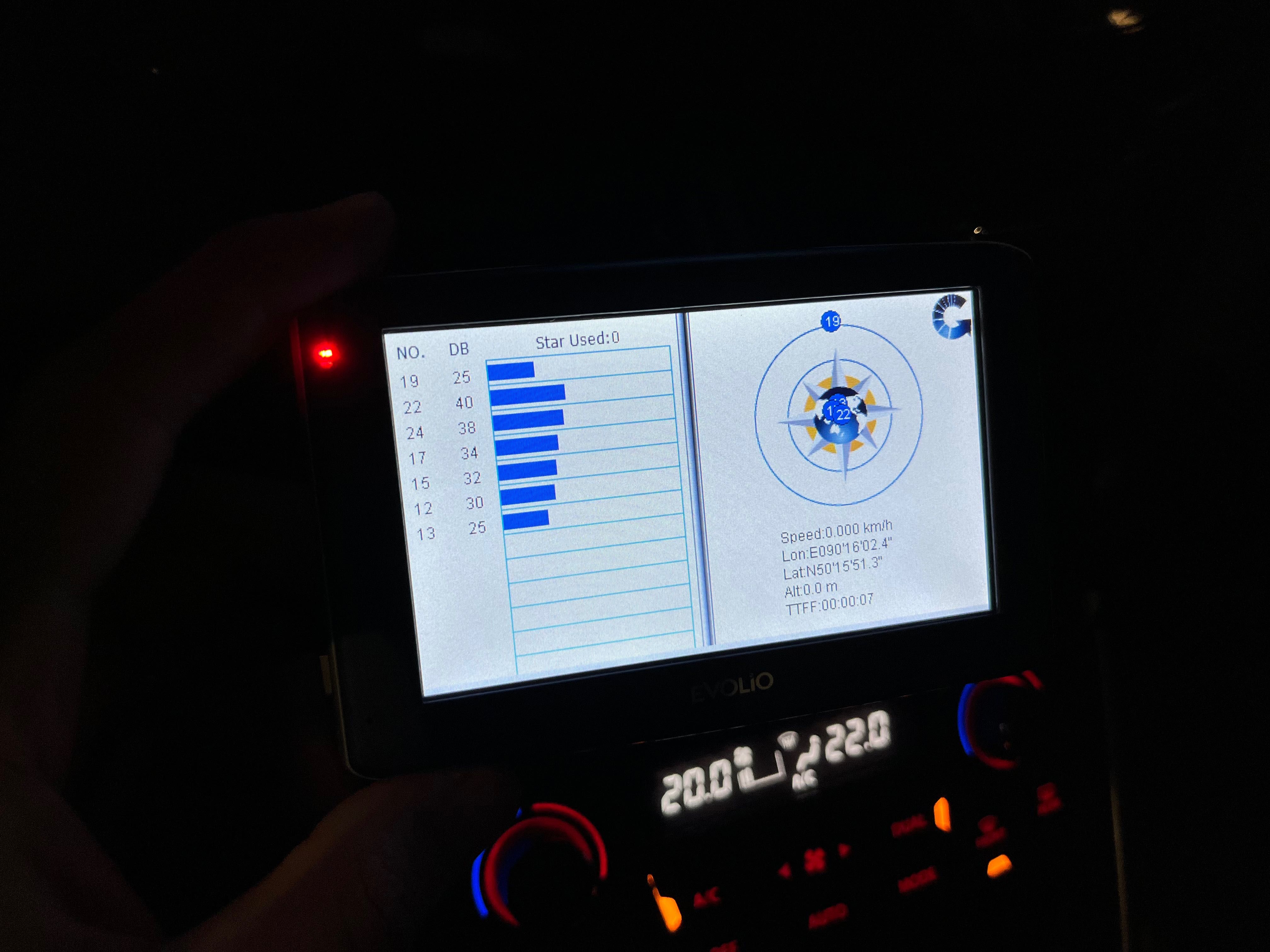 GPS Evolio Hi-Speed 4.3