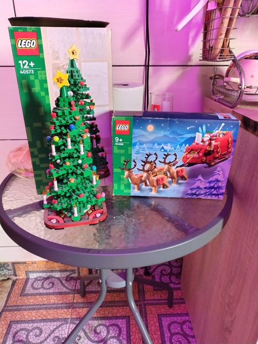 Vnd lego brad și lego sania moșului