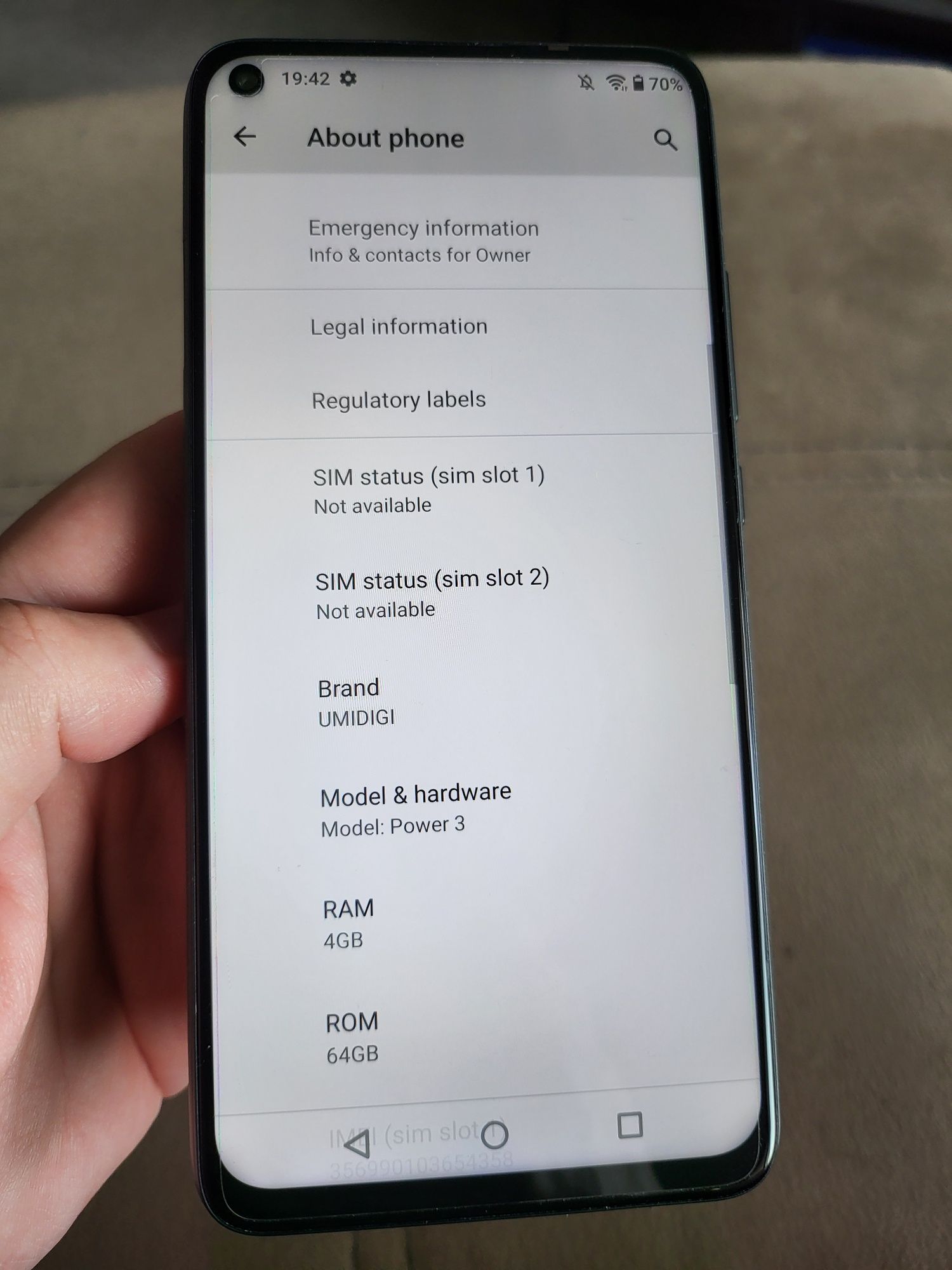 Umidigi Power 3 перфектен