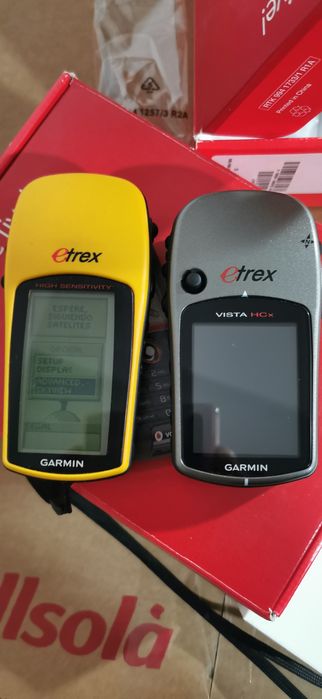 Gps garmin e trex vista hcx