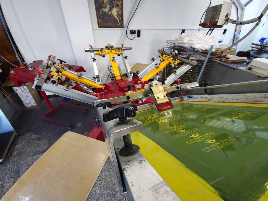 Карусел за текстилен печат