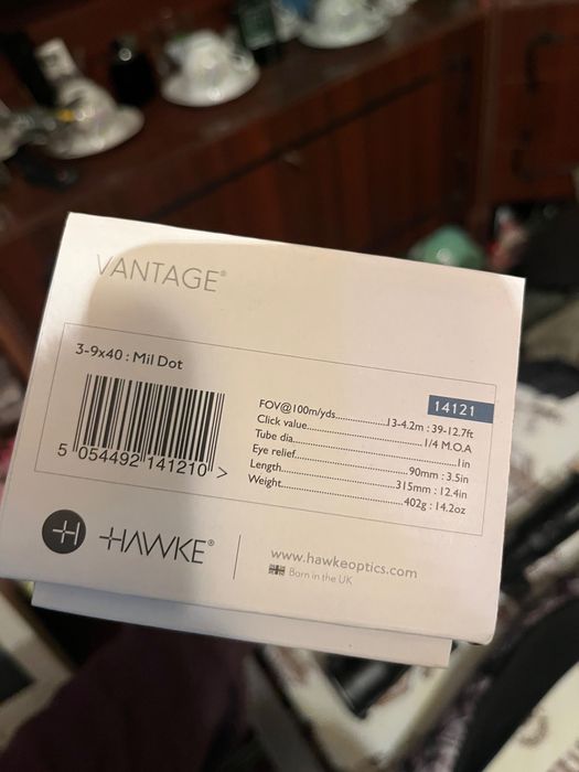Оптика Hawke Vantage 3-9×40 mil-dot