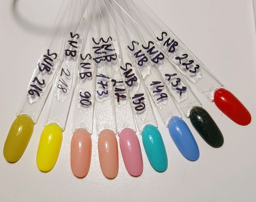 SNB гел лак Нови!!!