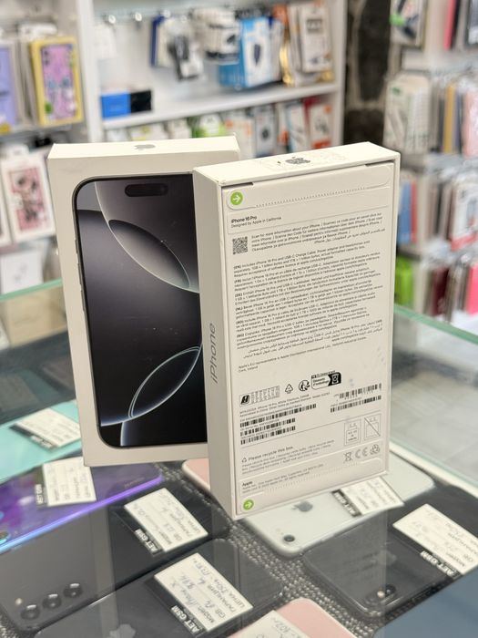 Apple iPhone 16 Pro 256GB White Titanium Чисто Нови!